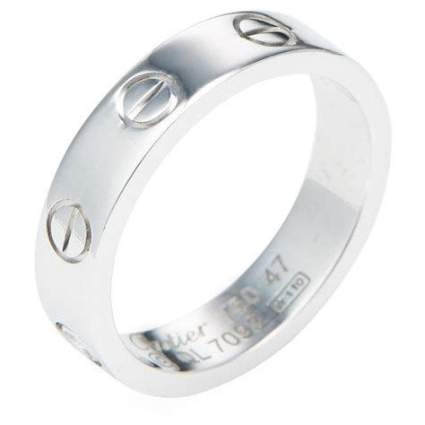 silver ring cartier|silver cartier rings for women.